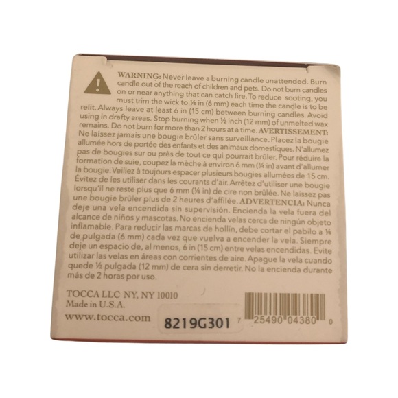 Tocca bora bora candle 3 oz used - Picture 4 of 5